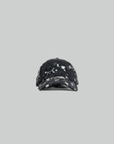 Printed Denim Ball Cap