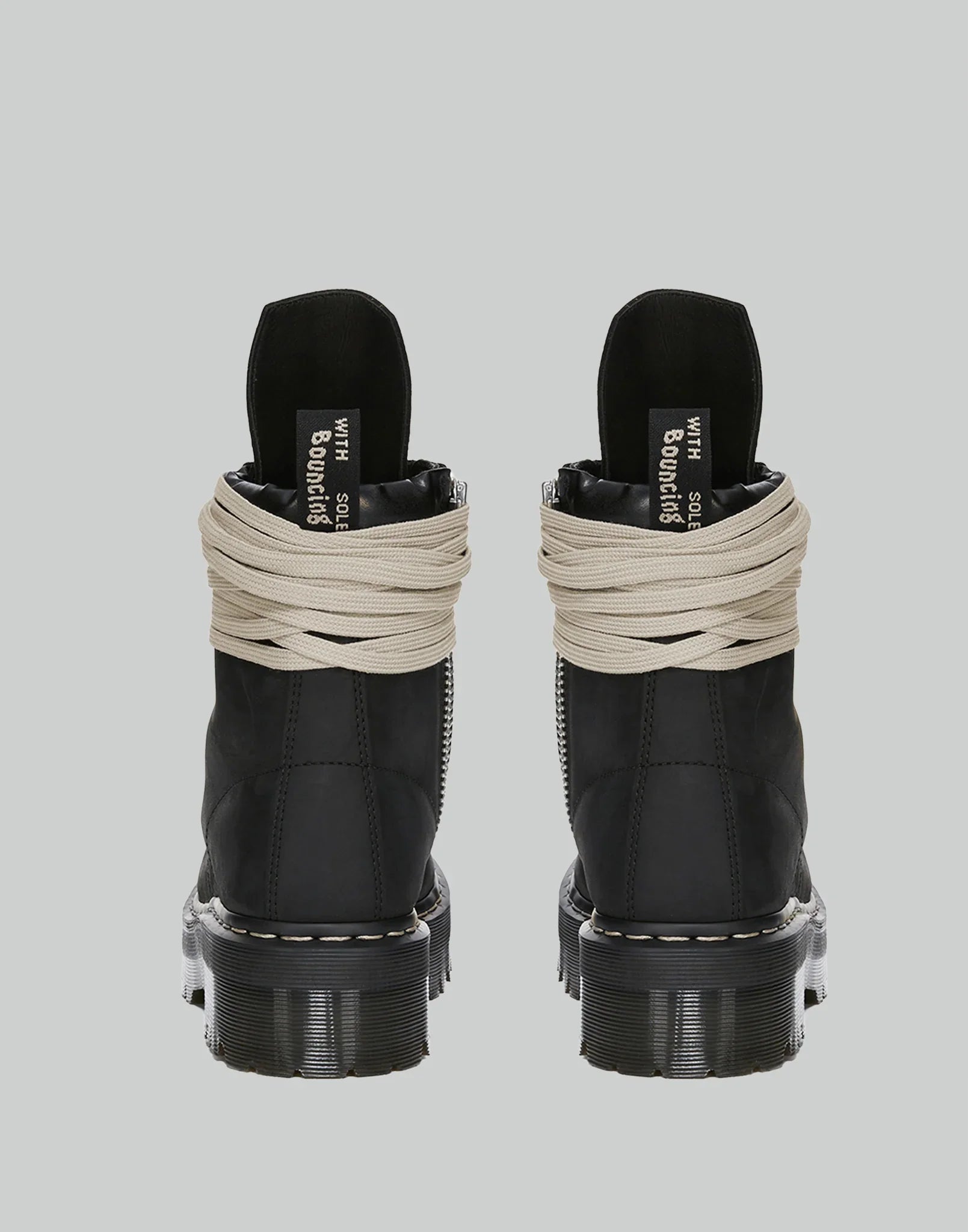 Rick Owens x Dr. Martens - QUAD SOLE STEEL TOE BOOT - 082plus
