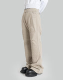 QUILTED BIKER SWEATPANTS