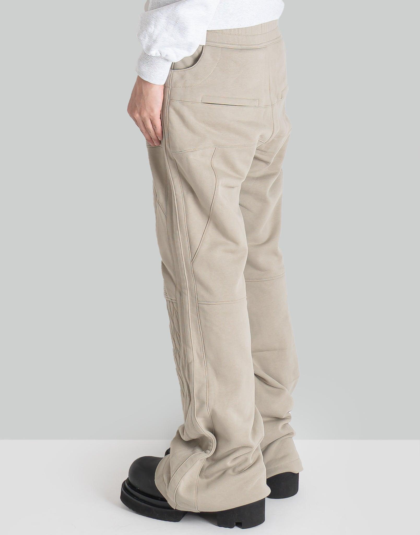 DINGYUN ZHANG - QUILTED BIKER SWEATPANTS - 082plus