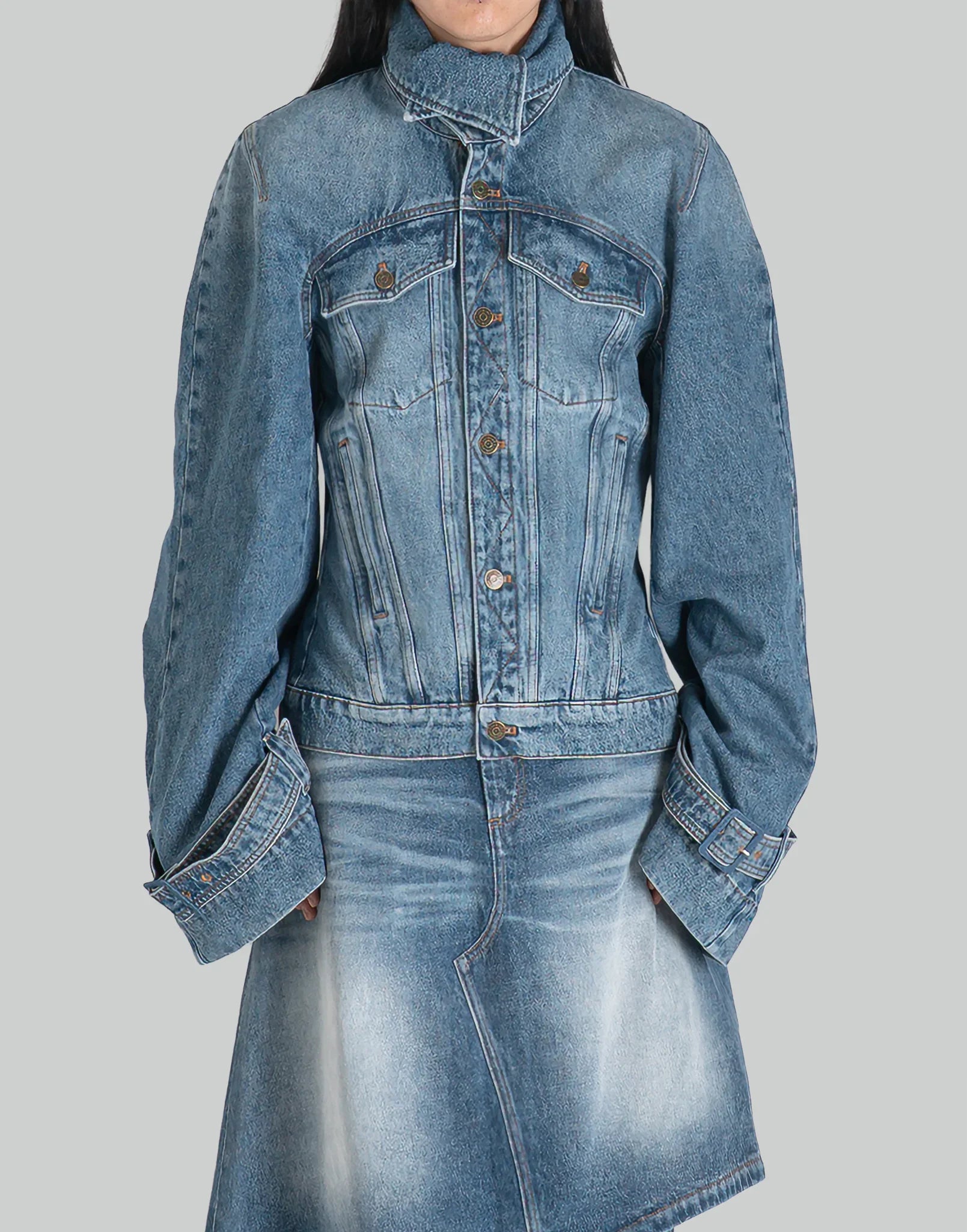 EgonLab - RAGLAN DENIM JACKET - 082plus