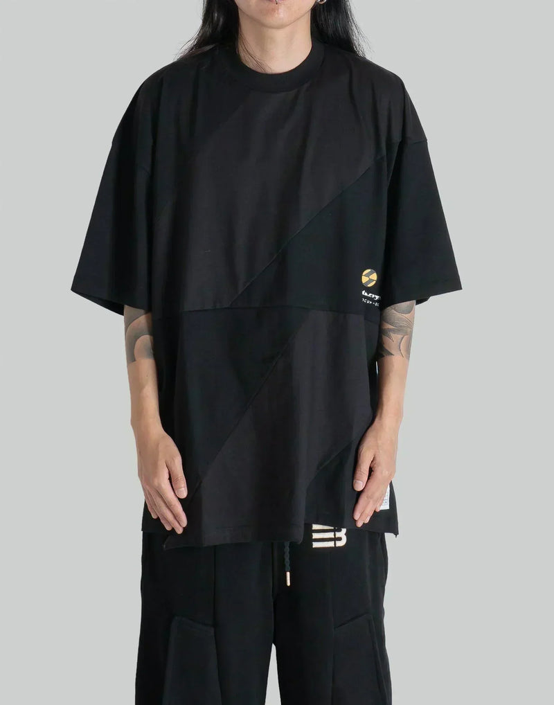 THE SALVAGES - RECONSTRUCTED AMORPH OS T-SHIRT - 082plus