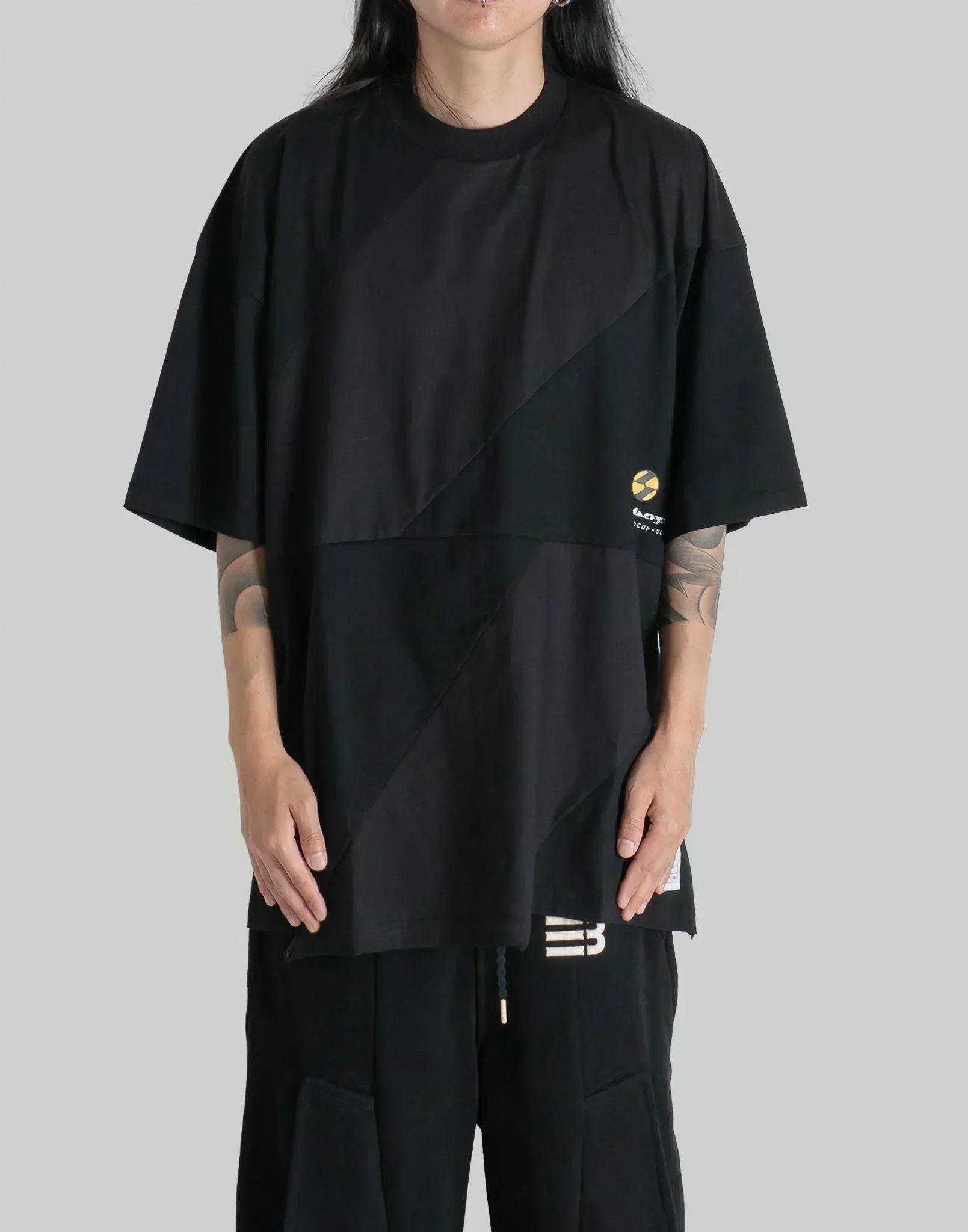 THE SALVAGES - RECONSTRUCTED AMORPH OS T-SHIRT - 082plus