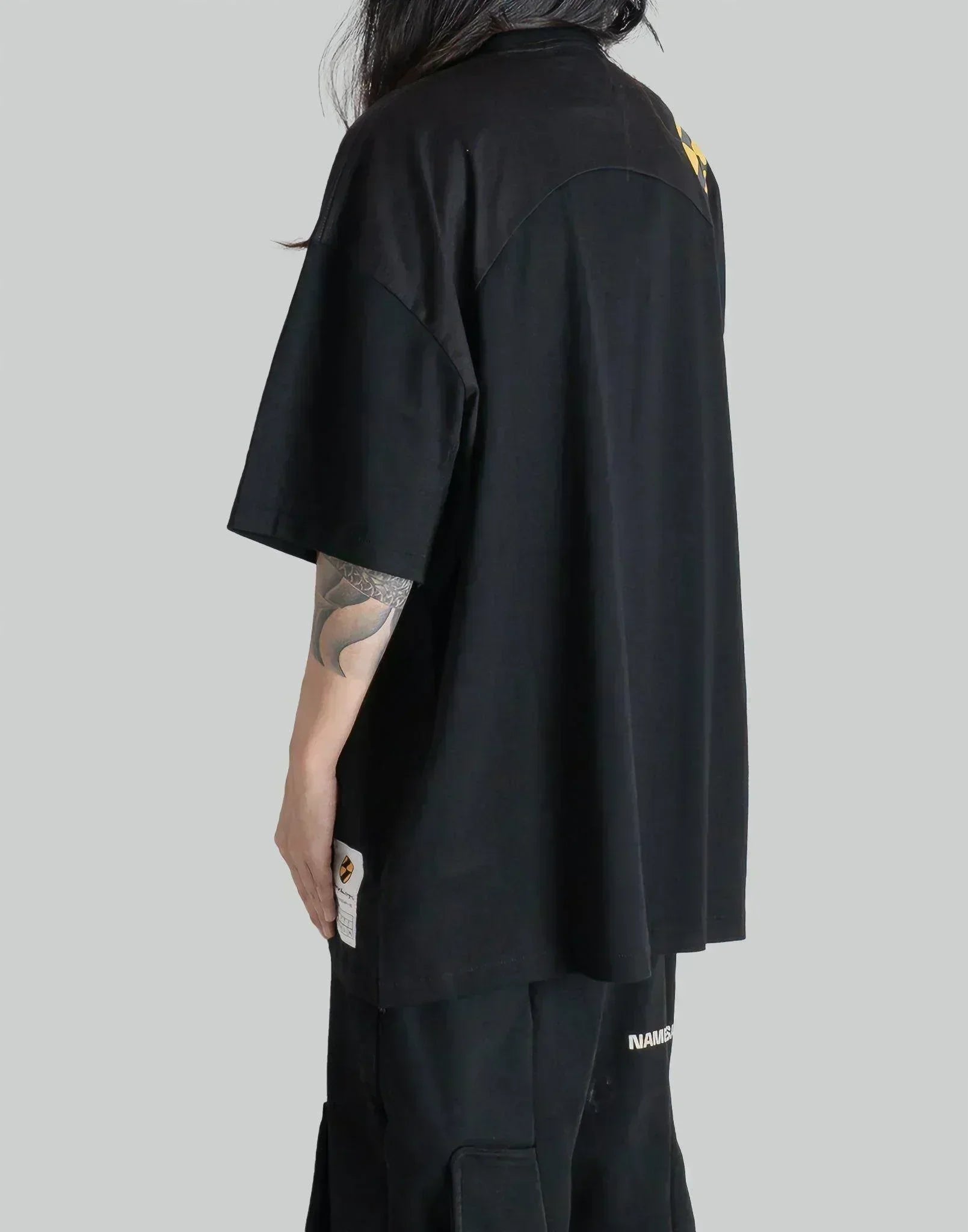 THE SALVAGES - RECONSTRUCTED AMORPH OS T-SHIRT - 082plus