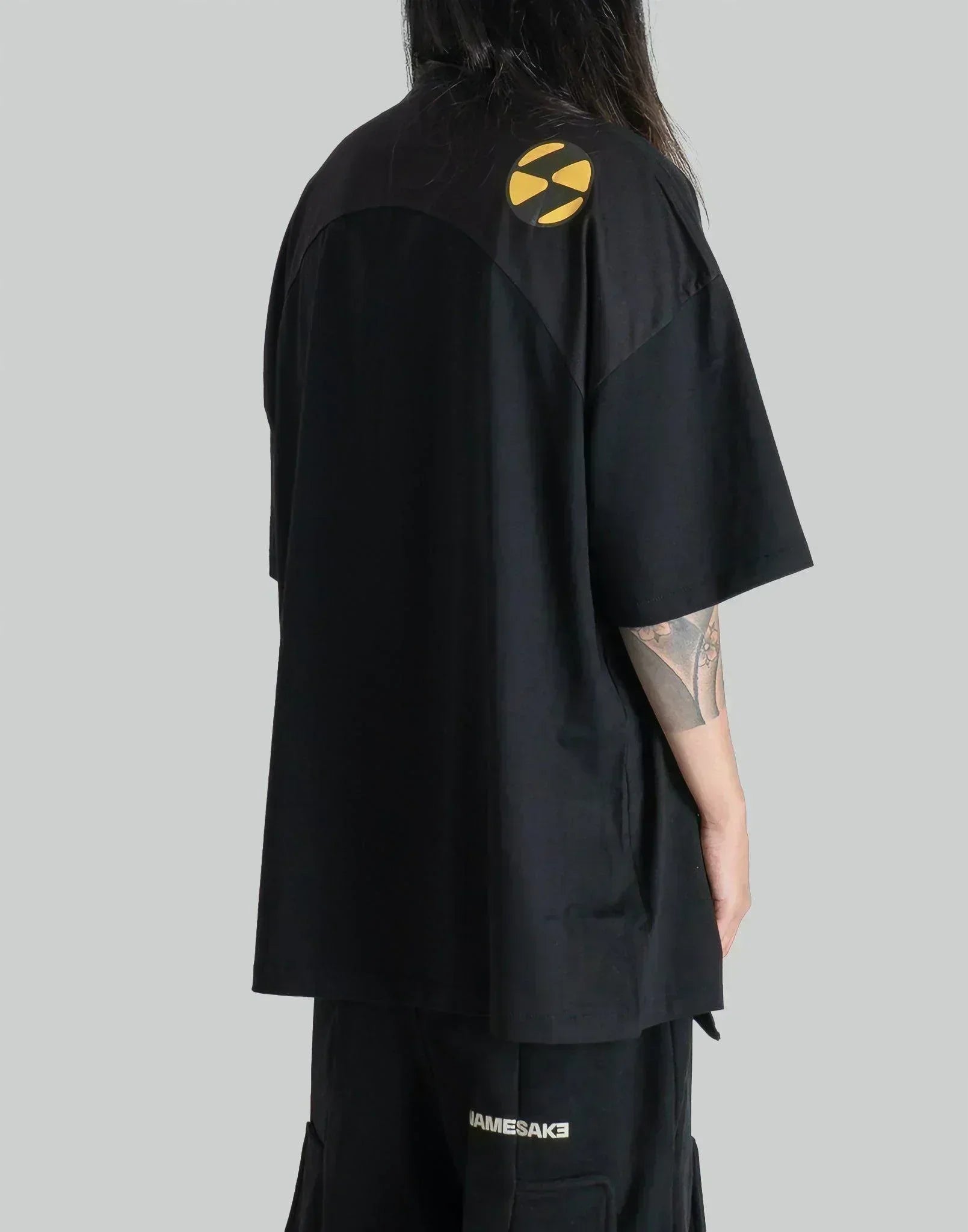 THE SALVAGES - RECONSTRUCTED AMORPH OS T-SHIRT - 082plus