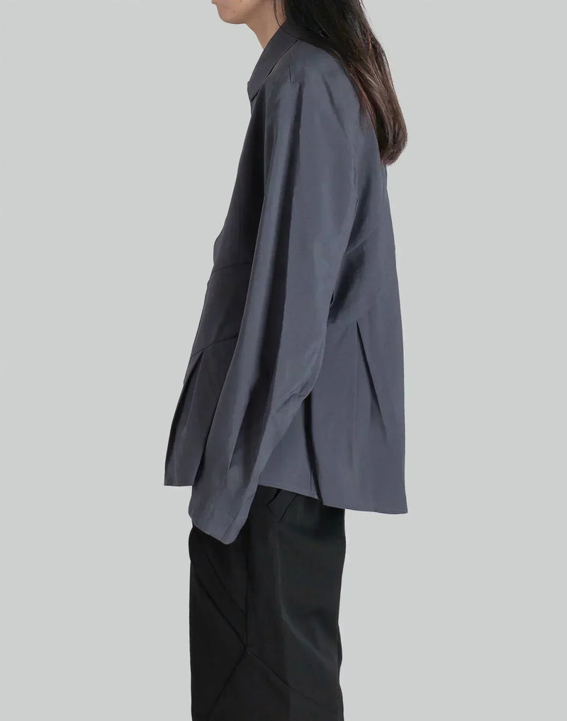 pet-tree-kor - RESONANCE PLEAT SHIRT - 082plus