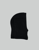 RIBED KNIT HOOD