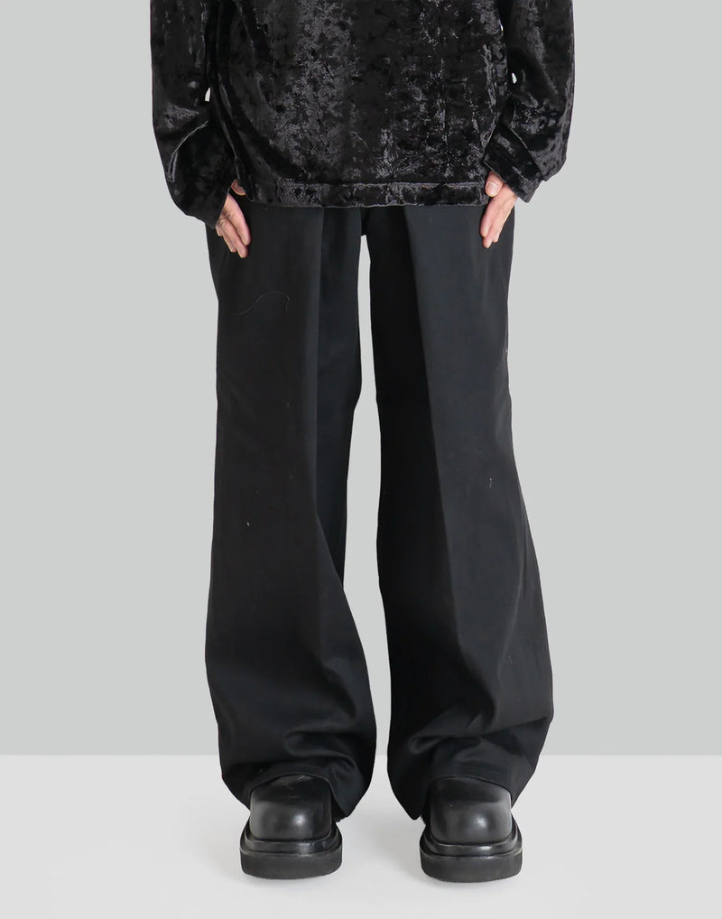 JOHN LAWRENCE SULLIVAN - RIGID DENIM WIDE PANTS - 082plus