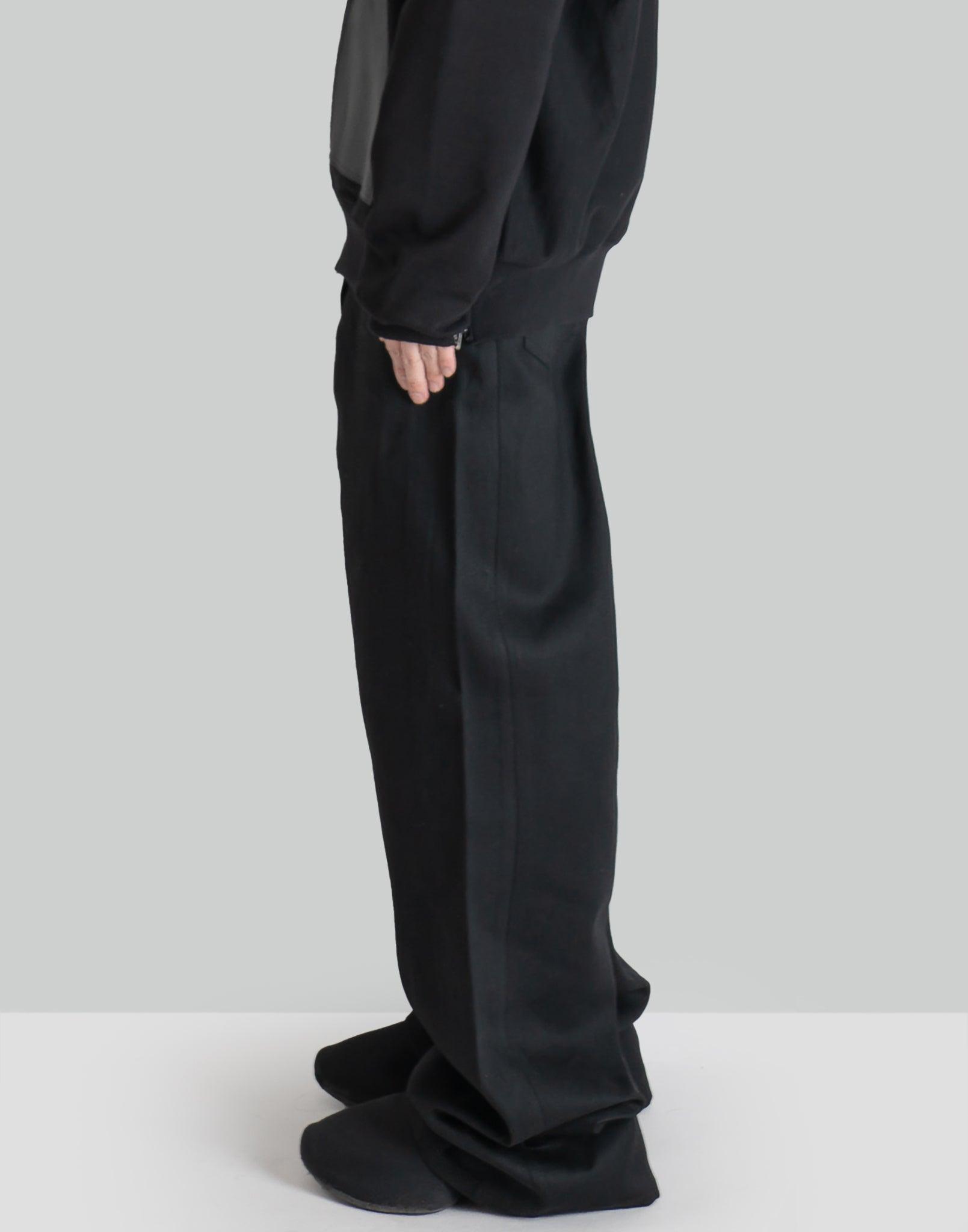 JOHN LAWRENCE SULLIVAN - RIGID DENIM WIDE PANTS - 082plus