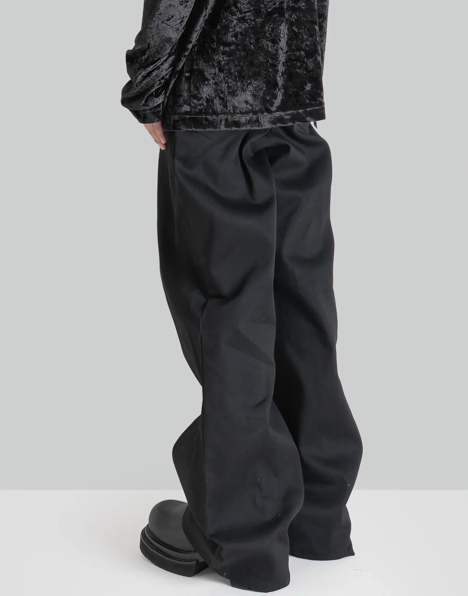 JOHN LAWRENCE SULLIVAN - RIGID DENIM WIDE PANTS - 082plus