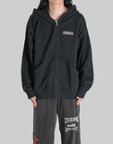 'ROUTINE'' ZIP HOODIE