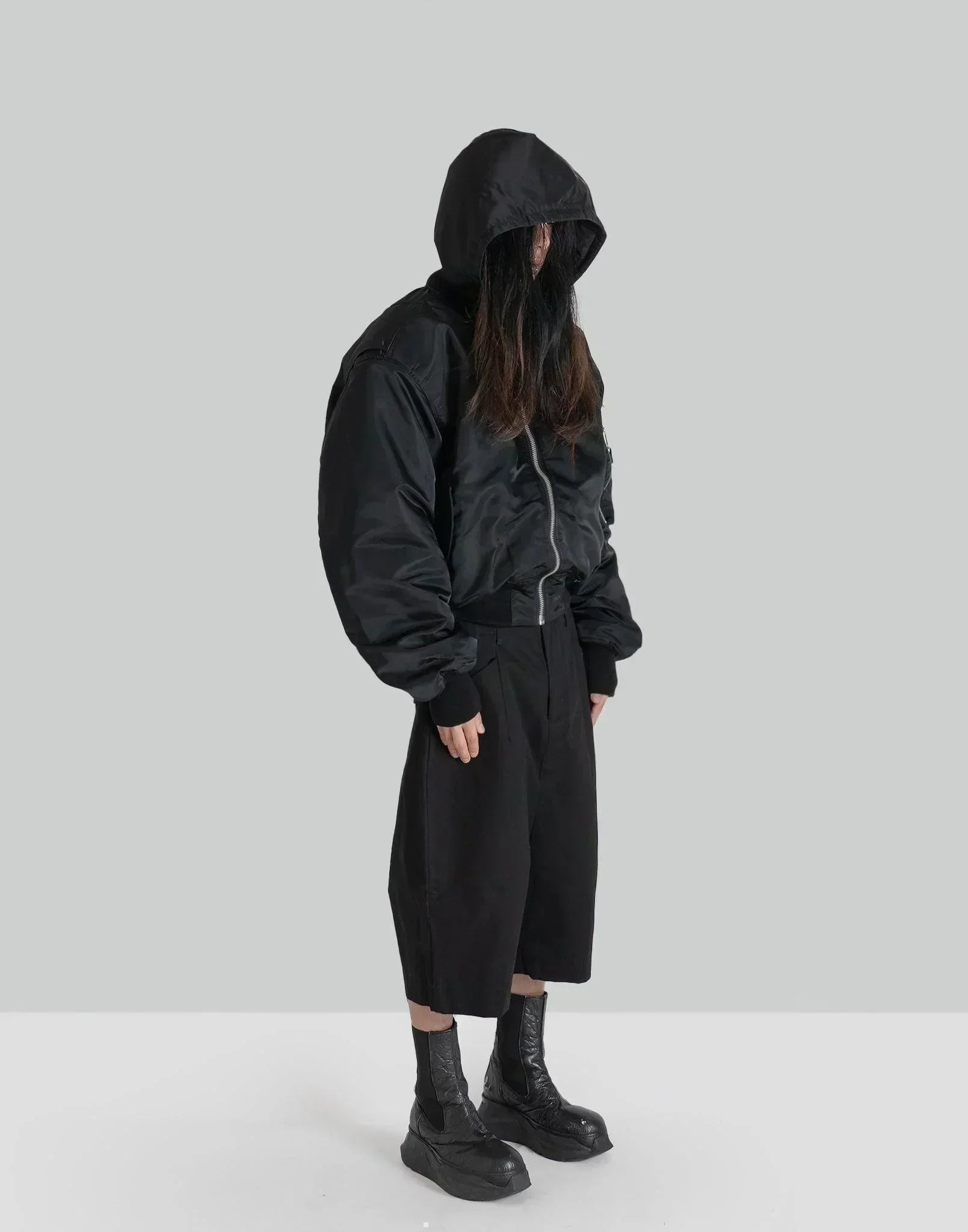 entire studios - HOODED BROAD BOMBER - 082plus