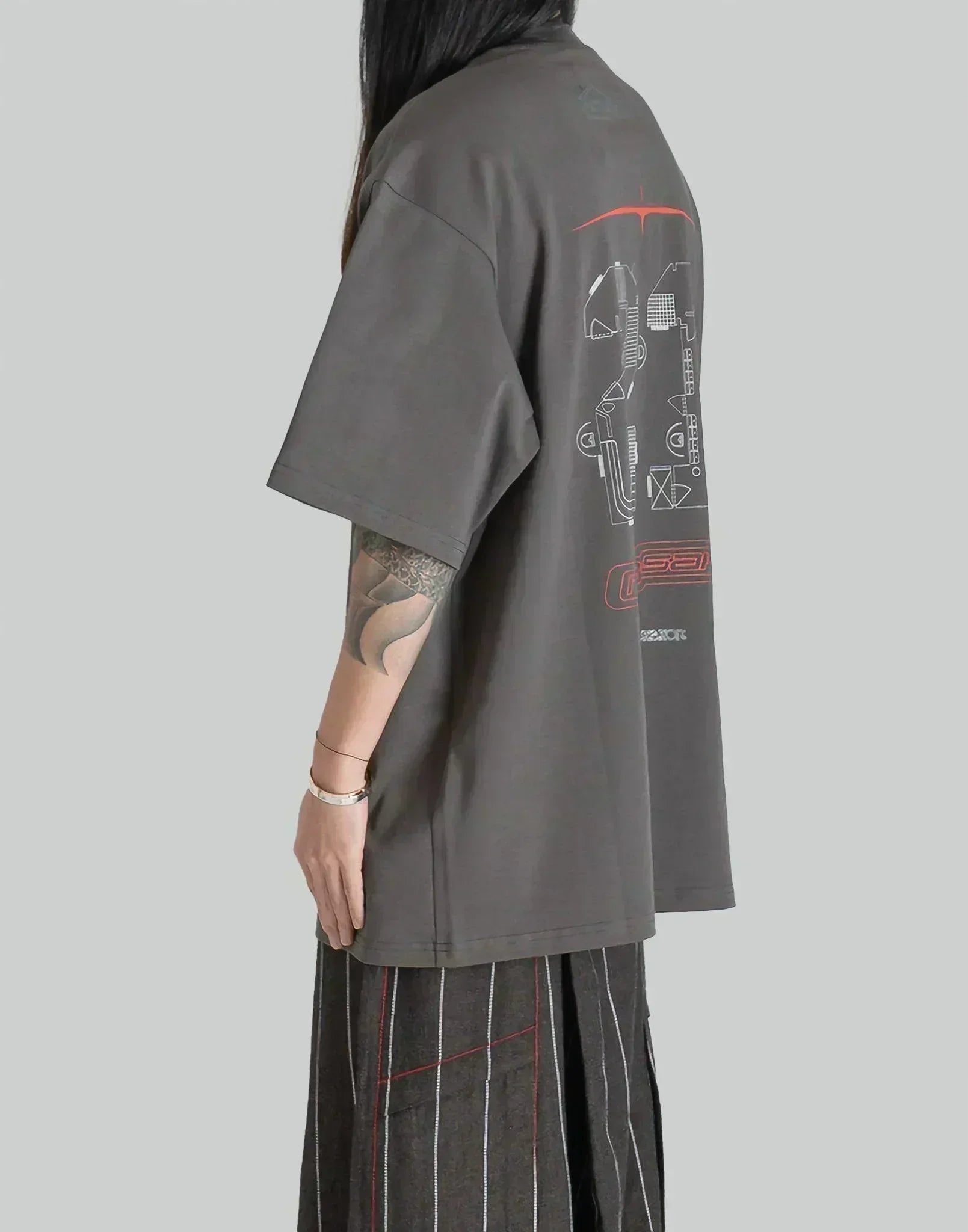 NAMESAKE - SAVA OVERSIZED STONE BUDDHA TEE - 082plus