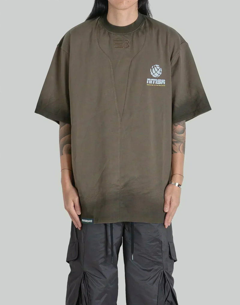 NAMESAKE - SAVA STAINED OVERSIZED ESTATE TEE - 082plus