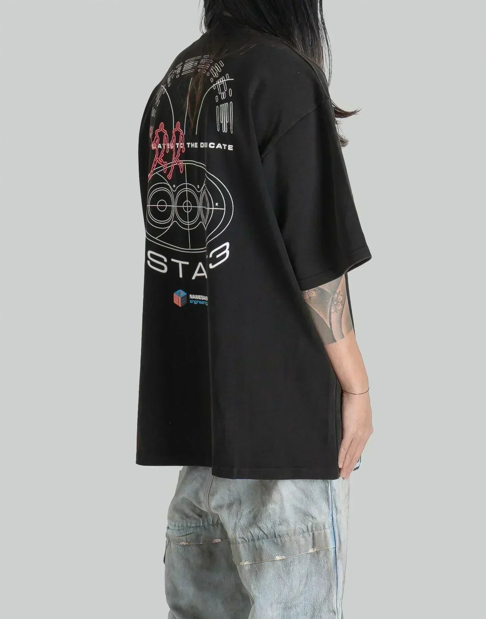 NAMESAKE - SAVA WASHED OVERSIZED ESTATE TEE - 082plus