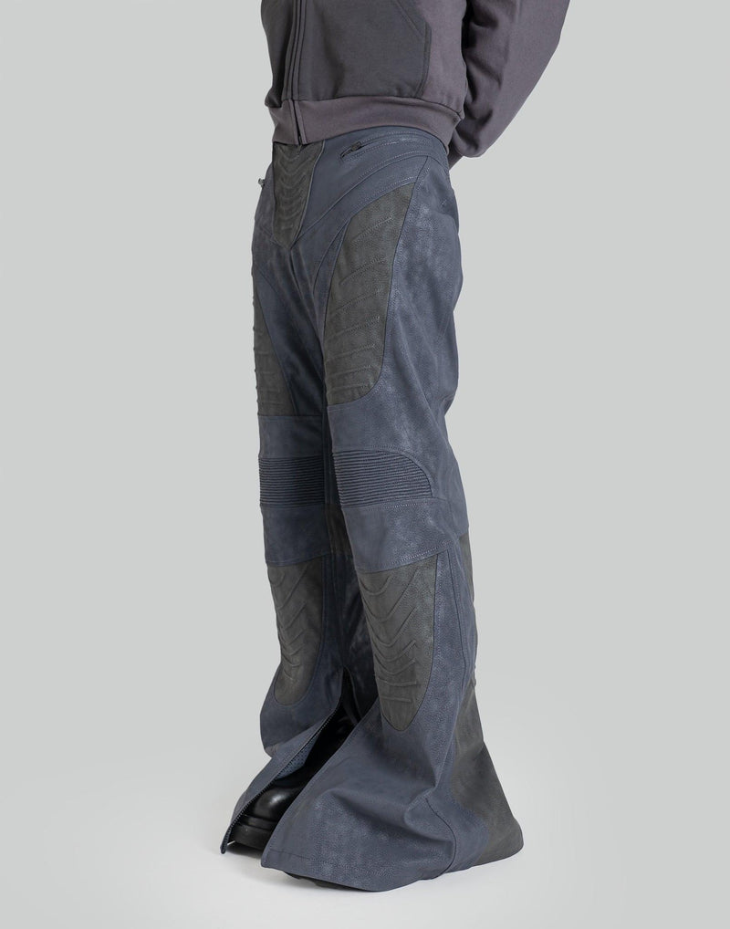 DINGYUN ZHANG - SCI-FI BIKER LEATHER TROUSERS - 082plus