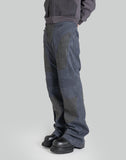 SCI-FI BIKER LEATHER TROUSERS