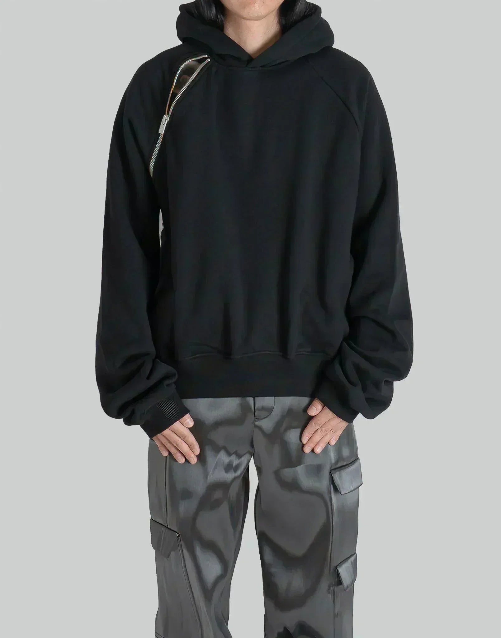 HELIOT EMIL - SEQUENCE ZIP HOODIE - 082plus