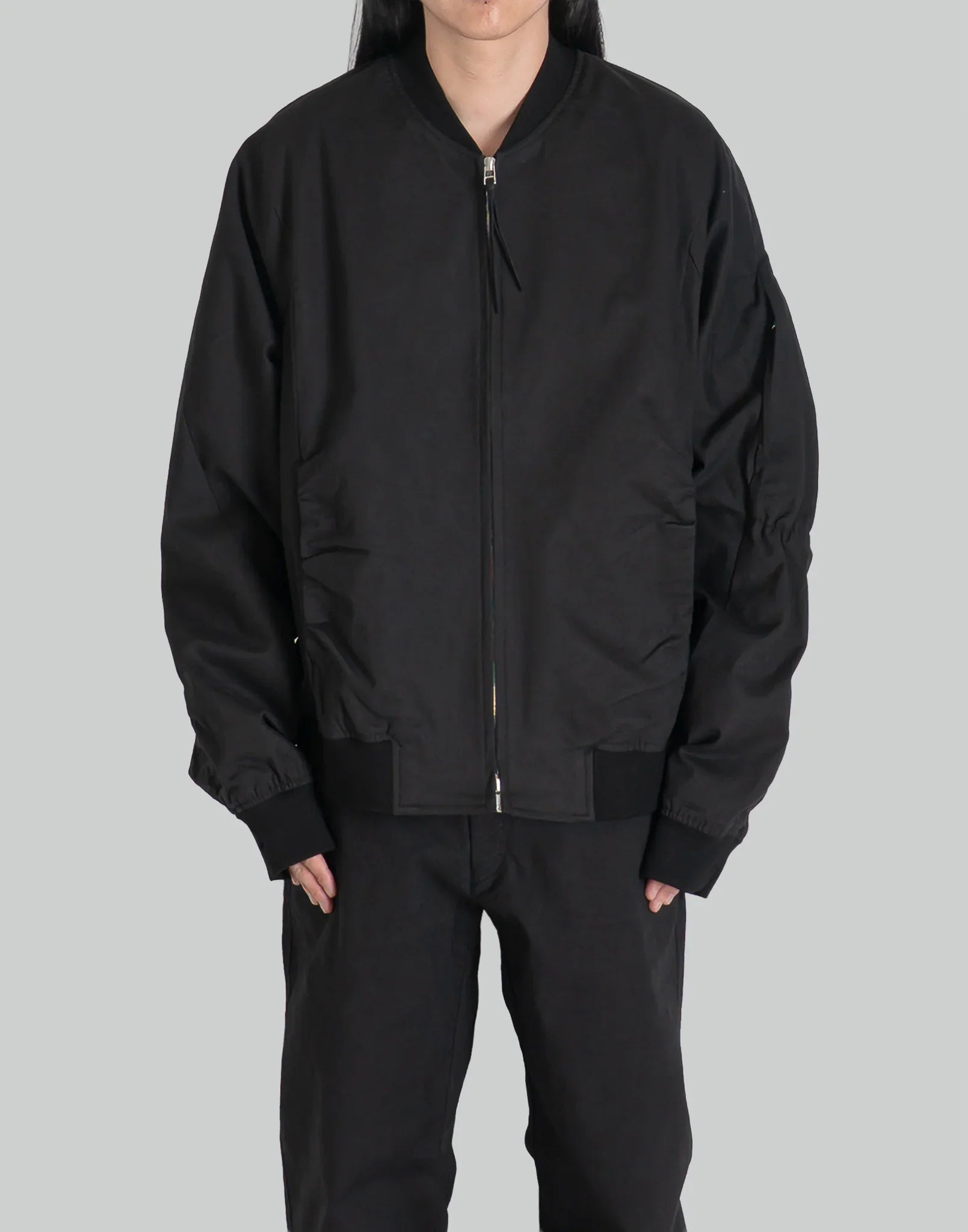 POST ARCHIVE FACTION - SHIRRING BOMBER - 082plus