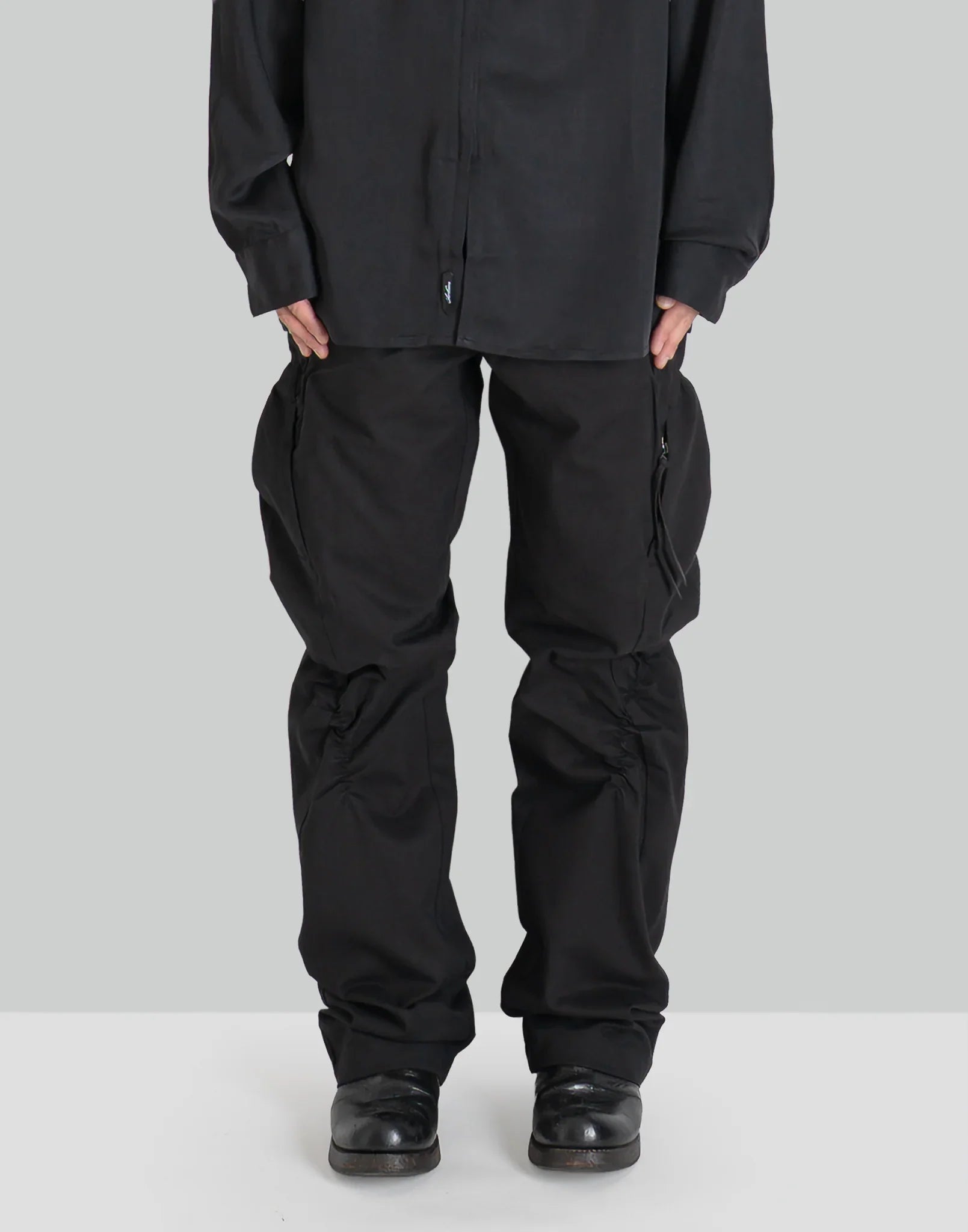 POST ARCHIVE FACTION - SHIRRING PANTS - 082plus