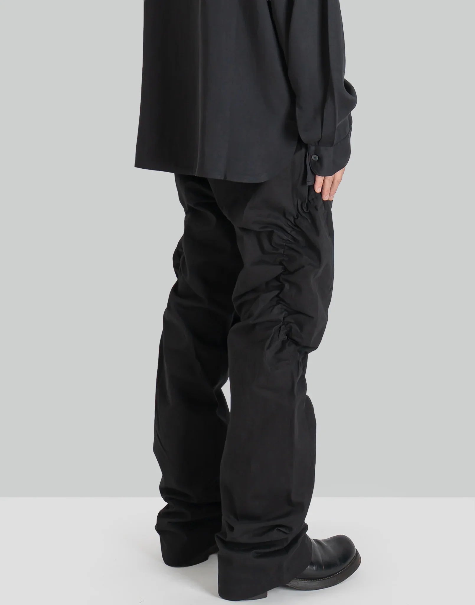 POST ARCHIVE FACTION - SHIRRING PANTS - 082plus