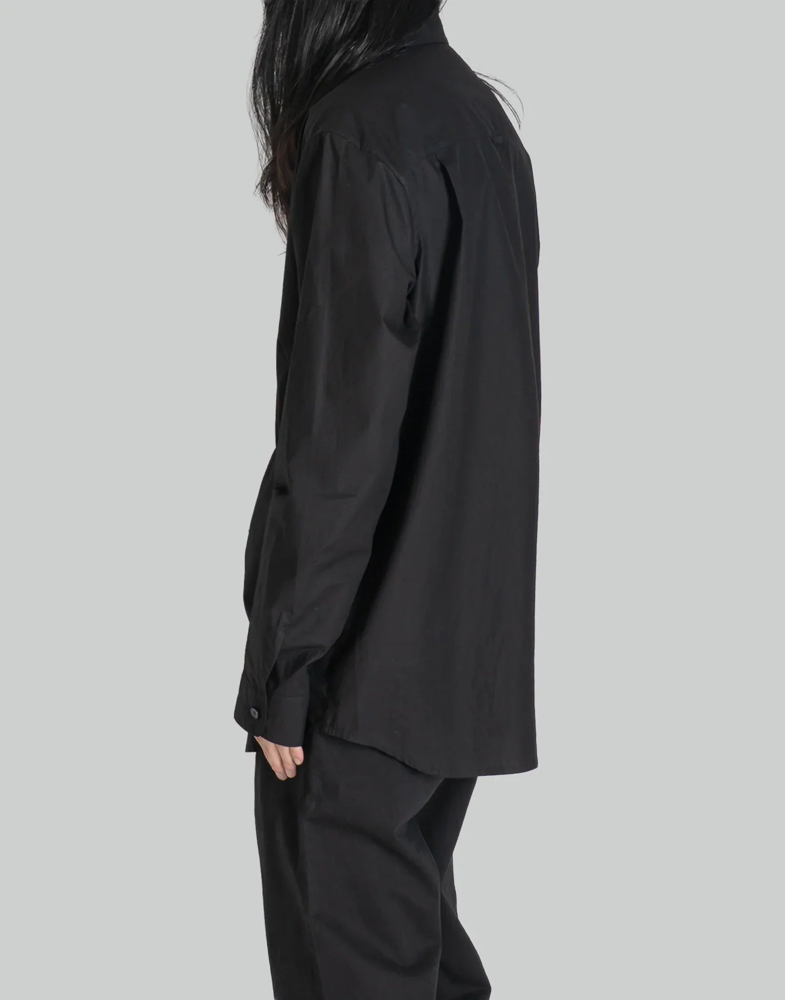POST ARCHIVE FACTION - SHIRRING SHIRT - 082plus