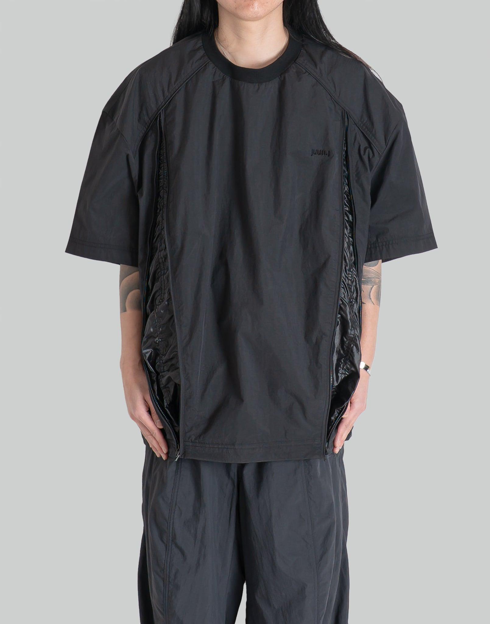 Juun.J - SIDE ZIP-UP T-SHIRTS - 082plus