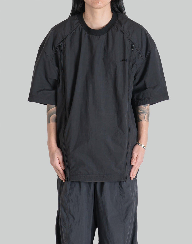 Juun.J - SIDE ZIP-UP T-SHIRTS - 082plus