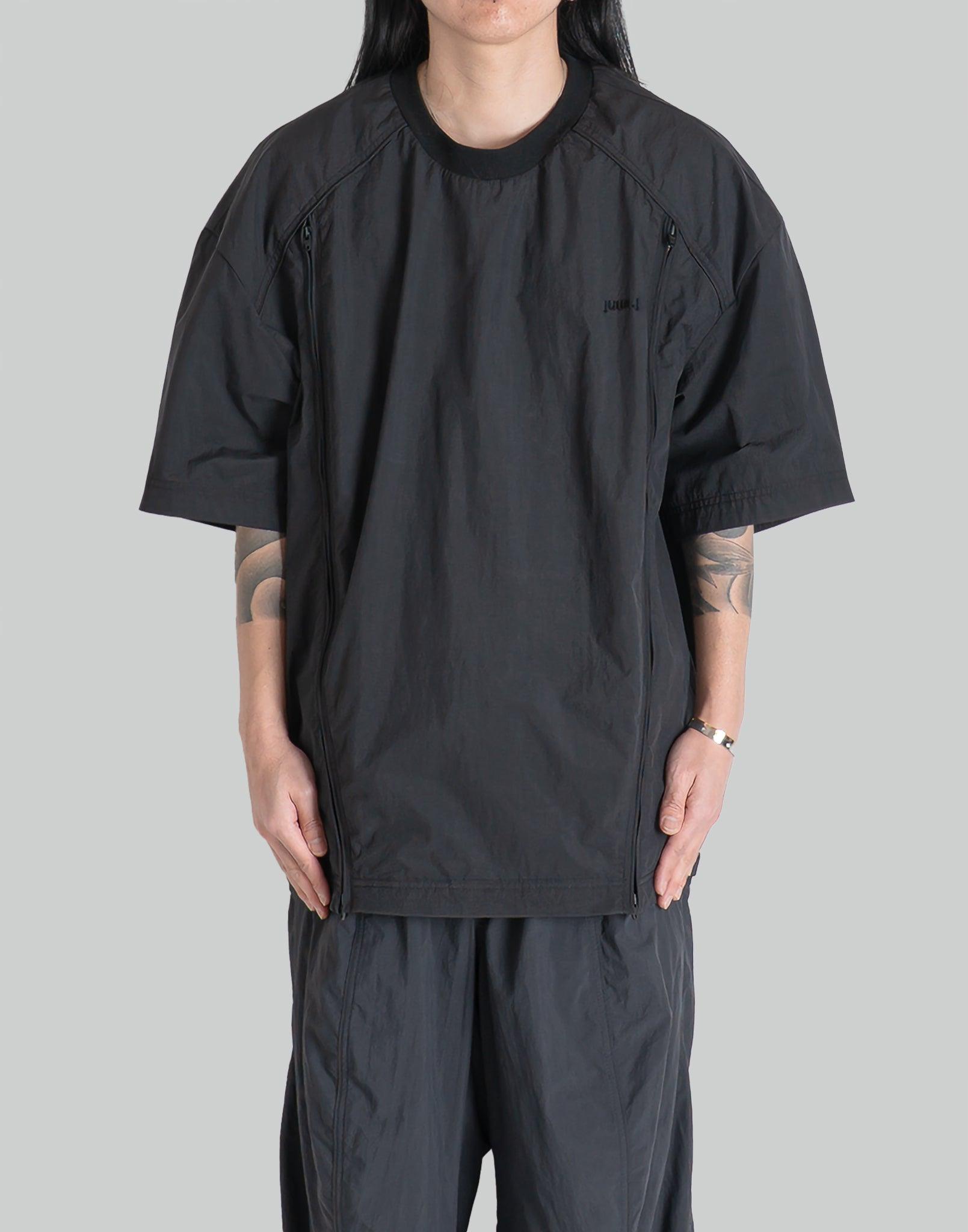 Juun.J - SIDE ZIP-UP T-SHIRTS - 082plus