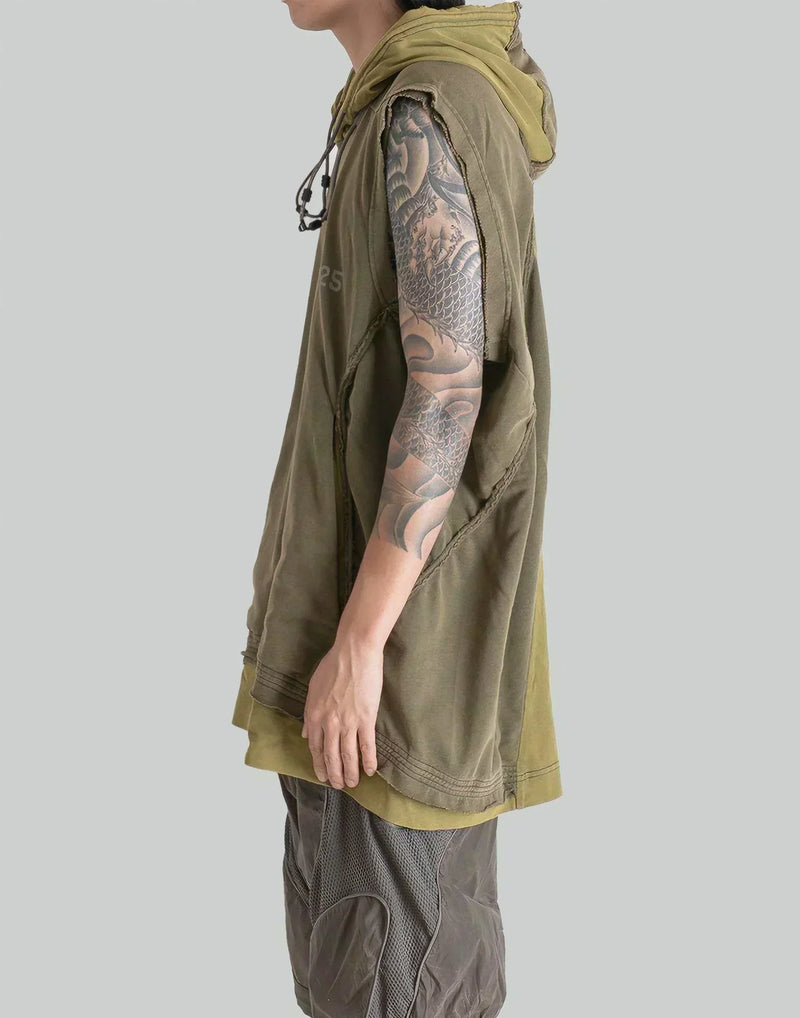 HAMCUS - TM / DEEP DWELLERS HOODED TANK TOP - 082plus