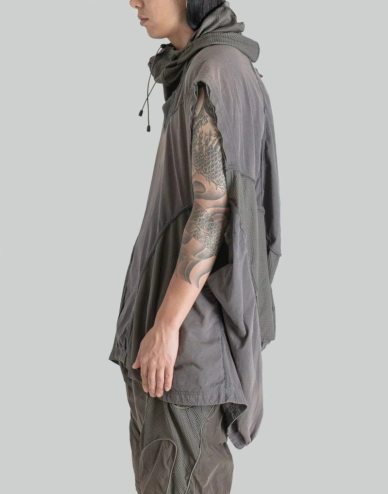 HAMCUS - TM / NAMELESS HOODED TANK TOP - 082plus