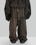 SANKUANZ - SPLICED WASHED SWEATPANTS - 082plus