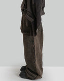 SANKUANZ - SPLICED WASHED SWEATPANTS - 082plus