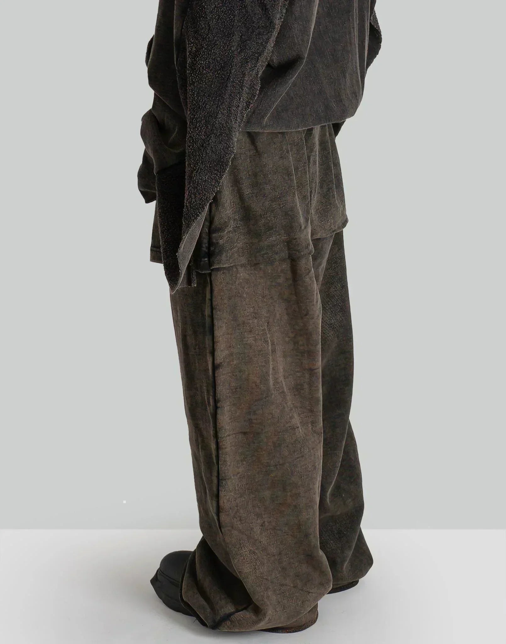 SANKUANZ - SPLICED WASHED SWEATPANTS - 082plus