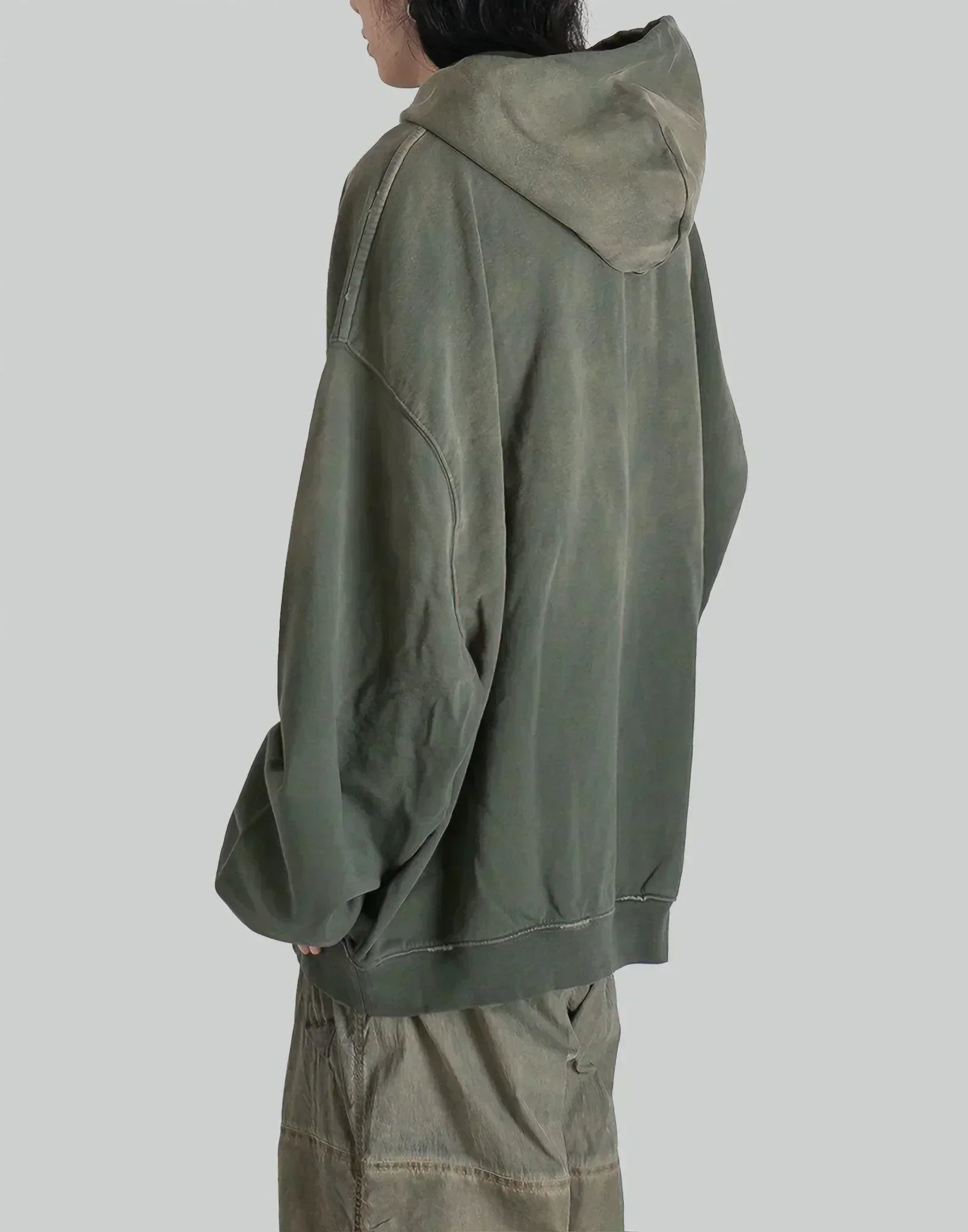 032C - 'SPLICED'' BUBBLE HOODIE - 082plus
