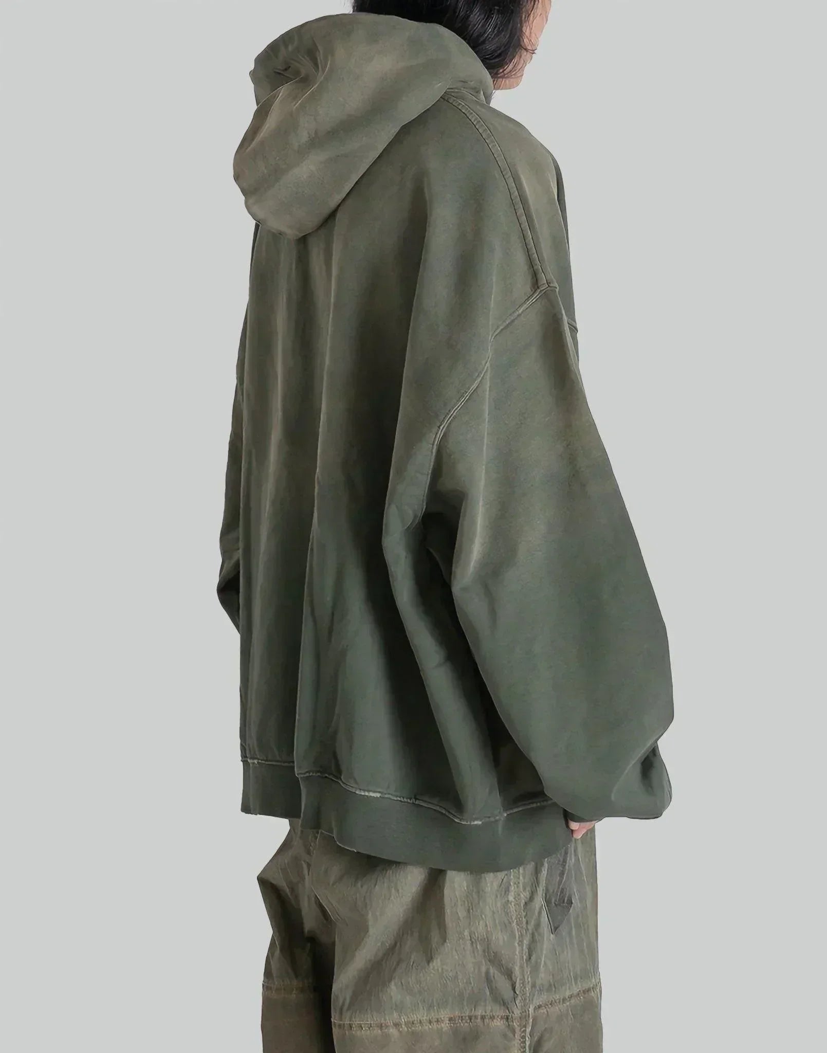 032C - 'SPLICED'' BUBBLE HOODIE - 082plus