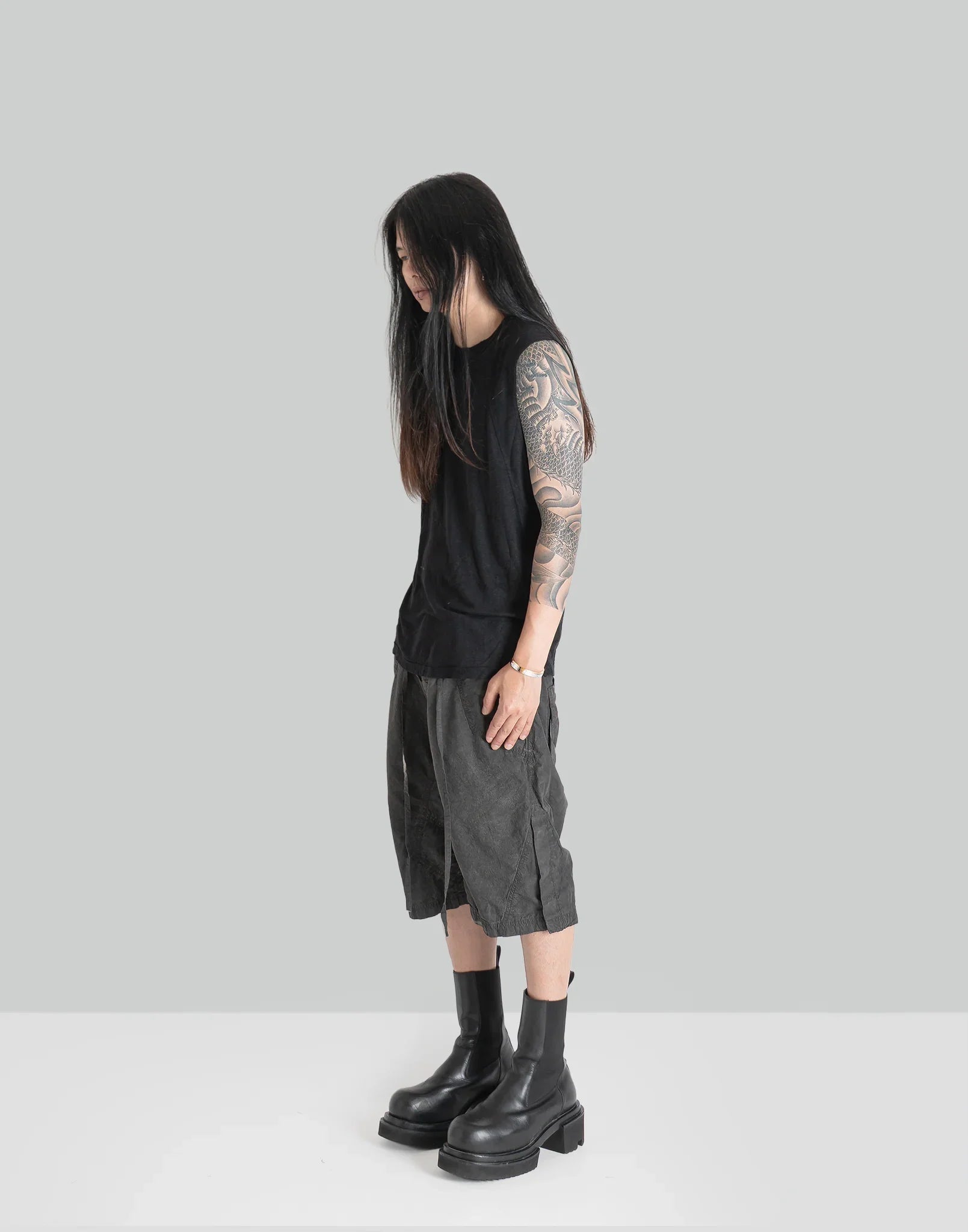 blackmerle - SPLIT SHORTS - 082plus