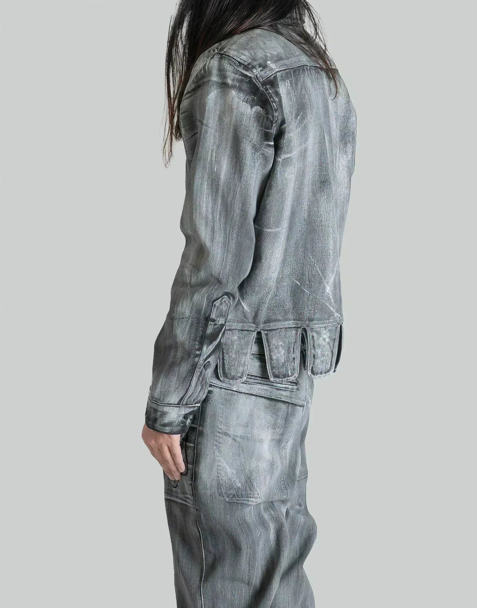 JUNTAE KIM - SQUARE PETAL CORSET SHIRTS - 082plus