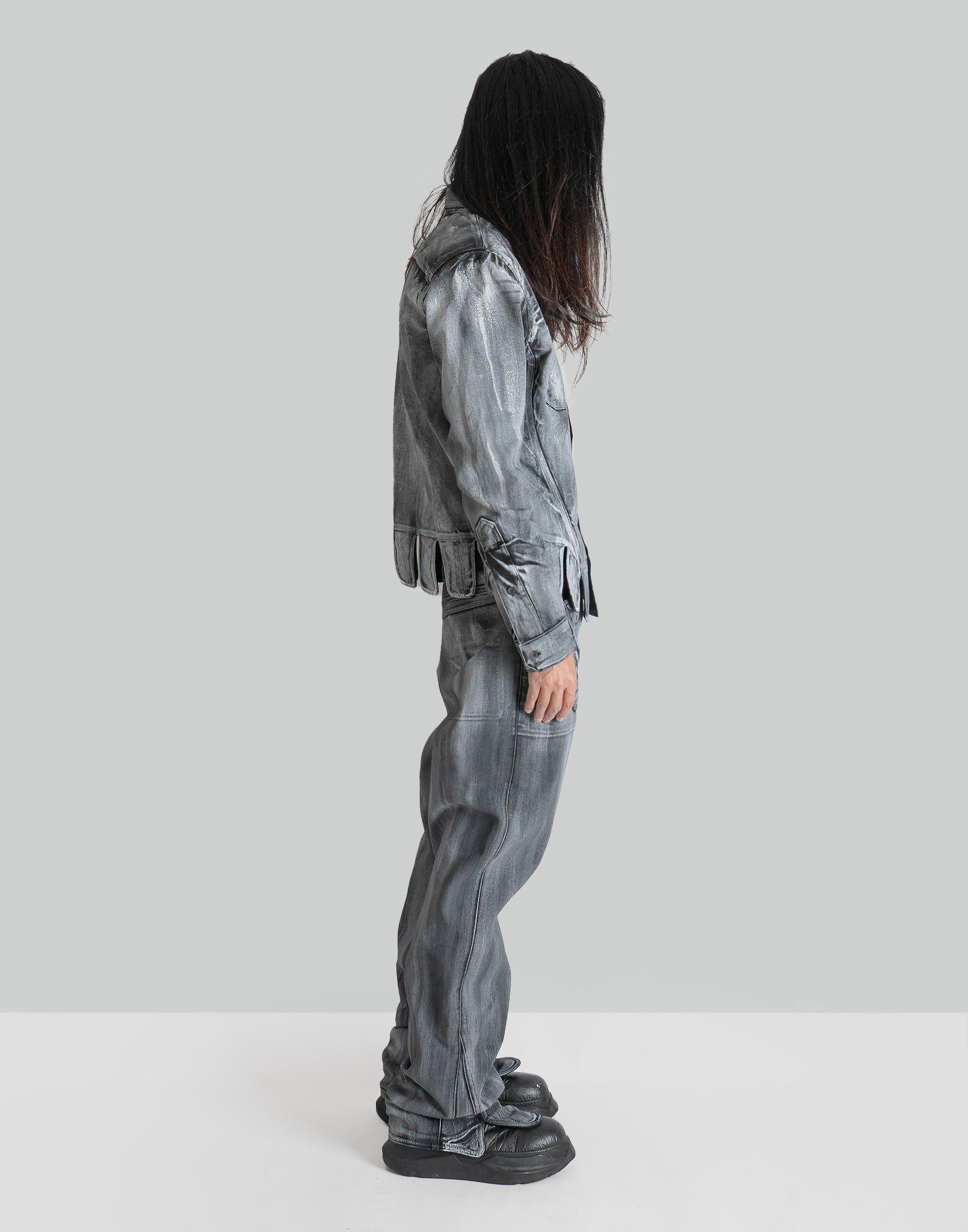 JUNTAE KIM - SQUARE PETAL CORSET SHIRTS - 082plus