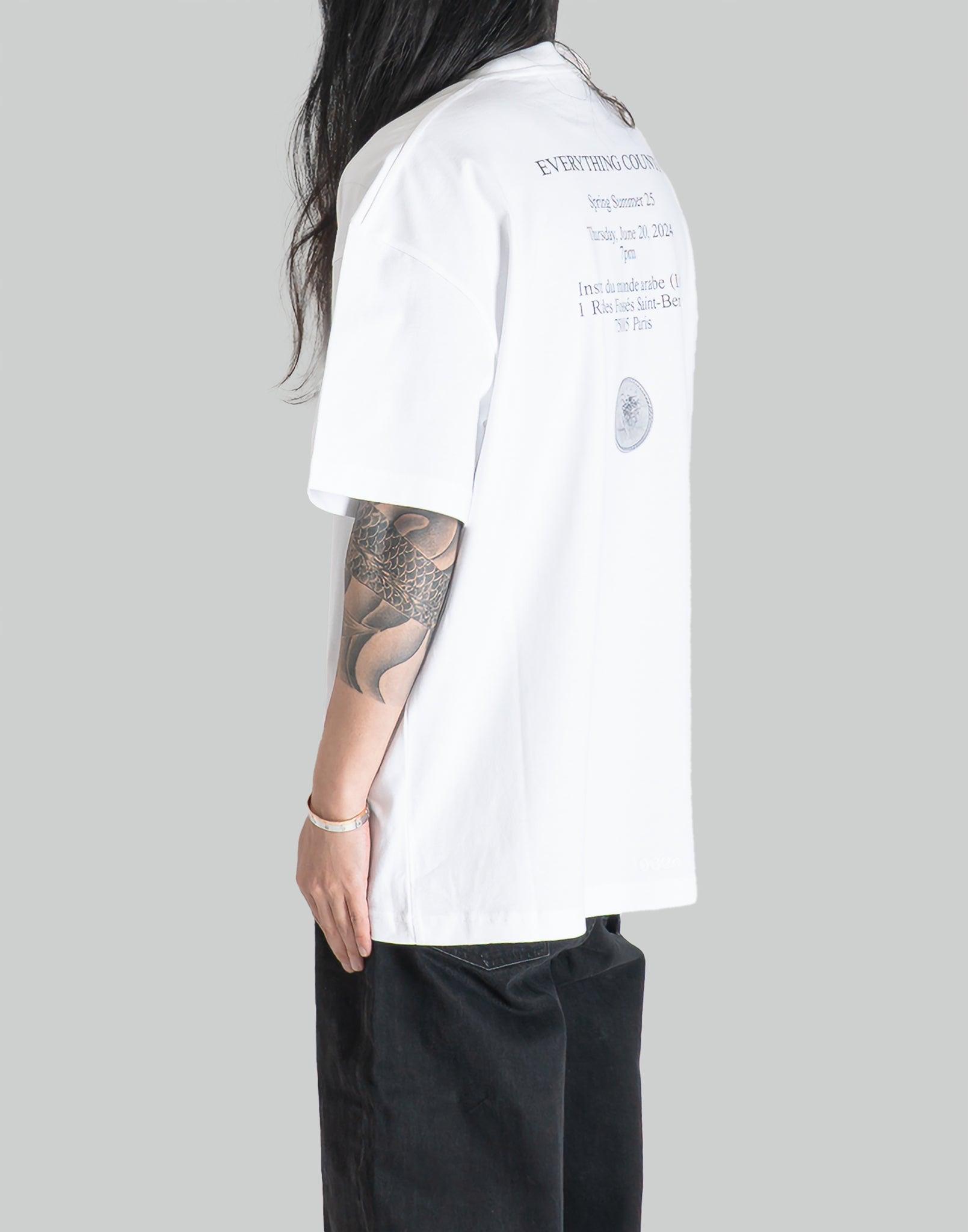 032C - 'SS-25, PARIS'' T-SHIRT - 082plus