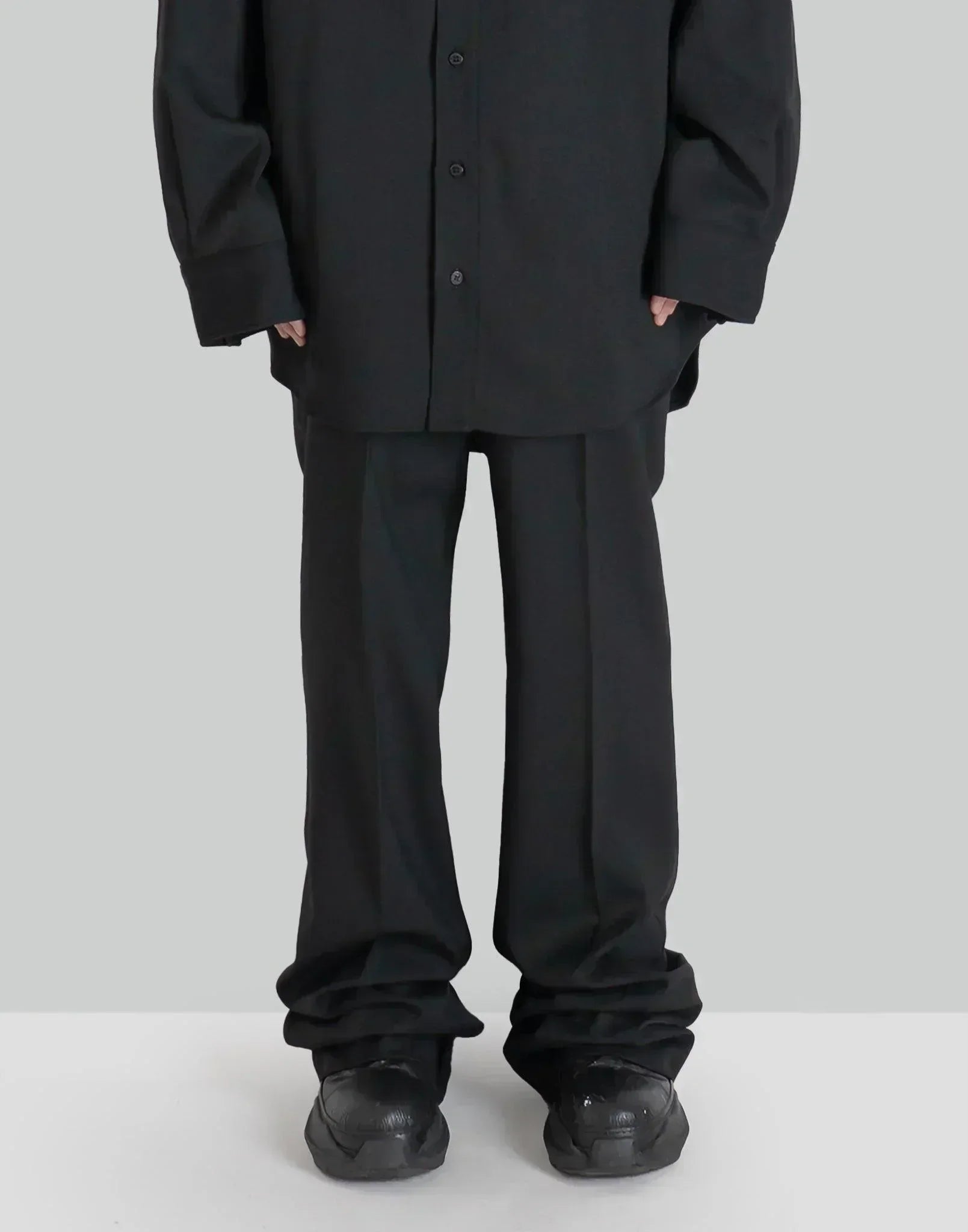 entire studios - SUITING FLARE PANT - 082plus