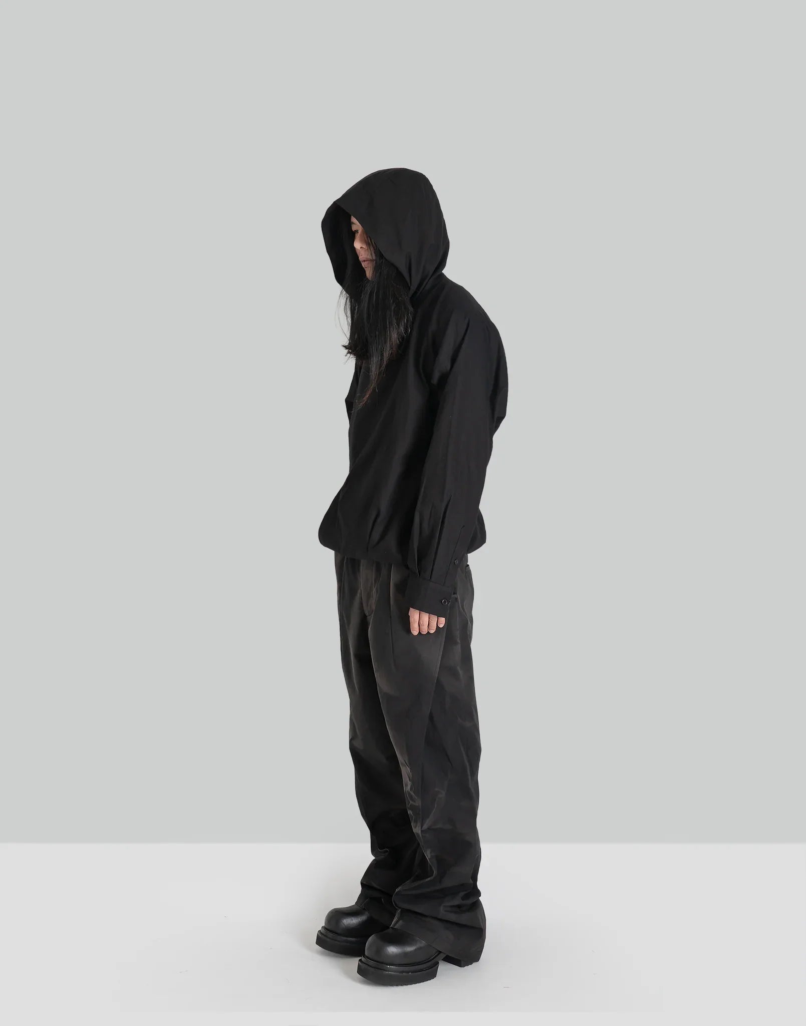 JiyongKim - SUN-BLAECHED FLAP DETAILED TROUSERS - 082plus