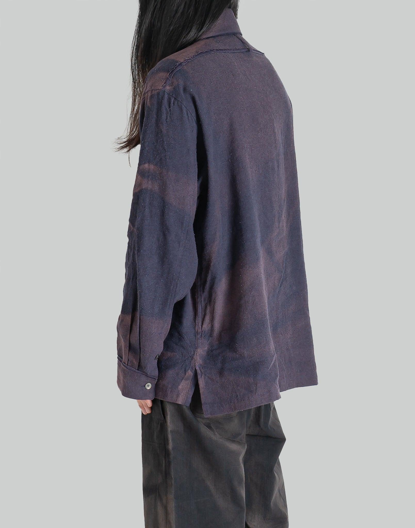 JiyongKim - SUN-BLEACHED DETACHABLE COLLAR SHIRT - 082plus