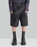 JiyongKim - SUN-BLEACHED DOUBLE FRONT SHORTS - 082plus