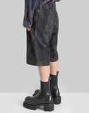 JiyongKim - SUN-BLEACHED DOUBLE FRONT SHORTS - 082plus