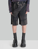 JiyongKim - SUN-BLEACHED DOUBLE FRONT SHORTS - 082plus