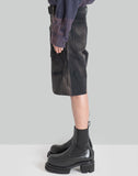 JiyongKim - SUN-BLEACHED DOUBLE FRONT SHORTS - 082plus
