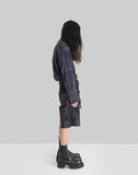 JiyongKim - SUN-BLEACHED DOUBLE FRONT SHORTS - 082plus