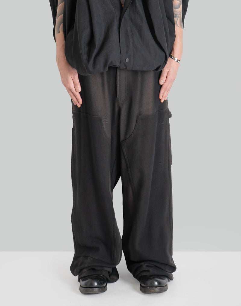 JiyongKim - SUN-BLEACHED DOUBLE KNEE TROUSERS - 082plus