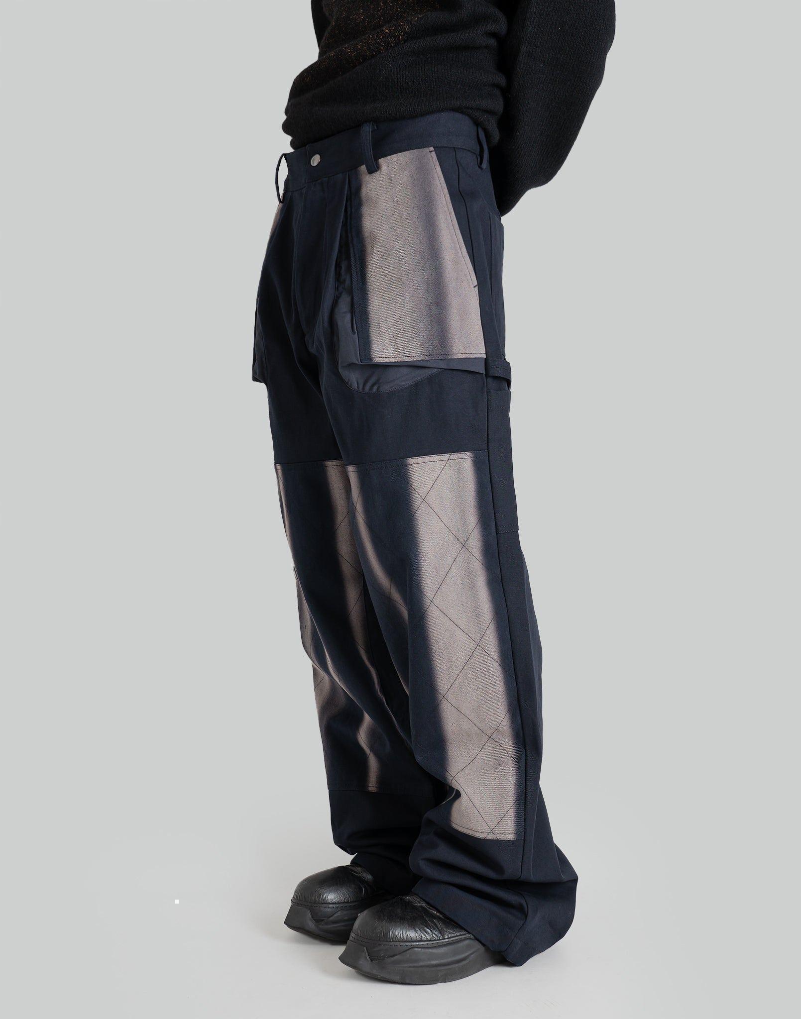 JiyongKim - SUN-BLEACHED DOUBLE KNEE TROUSERS - 082plus